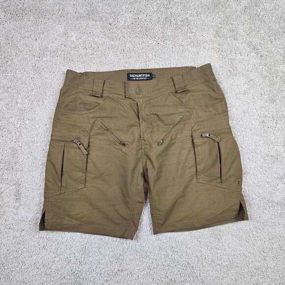 Tachuntfish Other - TACHUNTFISH Shorts Mens 36 XL Brown hiking outdoors Athletic Gym Lifting USA